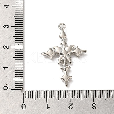Spray Painted Alloy Pendants PALLOY-O001-08D-P-1