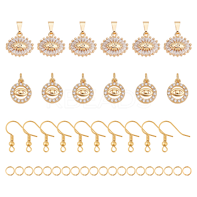 DIY Dangle Earring Making Kits DIY-AR0001-56-1