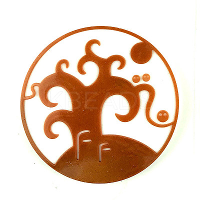 Halloween Themed Cup Mat Silicone Molds LS-DIY-L067-A02-1