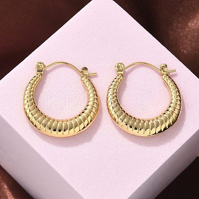 304 Stainless Steel Hoop Earrings for Women EJEW-L296-044G-1