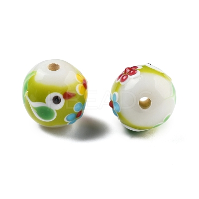 Handmade Lampwork Beads LAMP-K042-06D-1