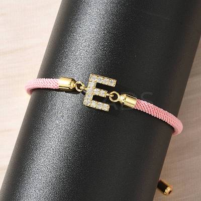 Adjustable Nylon Cord Bracelets BJEW-C096-01G-05-1