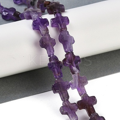 Natural Amethyst Beads Strands G-I369-A23-02-1