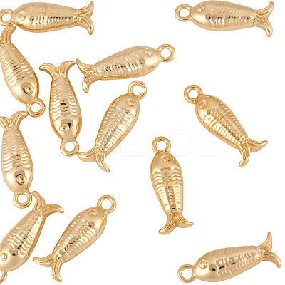 12Pcs Brass Charms KK-TA0002-56-1