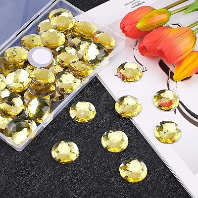 Self-Adhesive Acrylic Rhinestone Stickers DIY-FG0001-21E-1