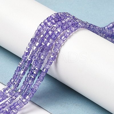 Cubic Zirconia Bead Strands ZIRC-P109-01A-02-1