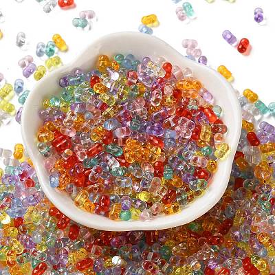 Transparent Acrylic Beads X-MACR-L010-02-1