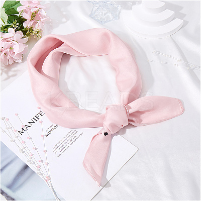 Imitated Silk Fabric Scarf for Women Girls AJEW-WH20006-114D-1