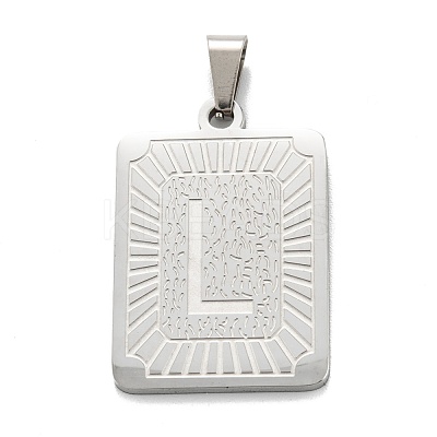 Non-Tarnish 304 Stainless Steel Pendants STAS-K216-48L-P-1