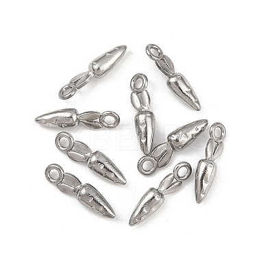 Vegetables 304 Stainless Steel Charms STAS-G356-06P-04-1