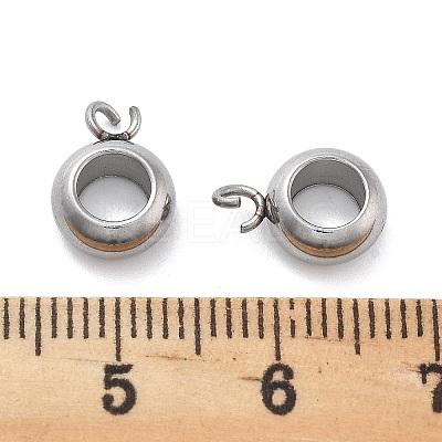 Anti-Tarnish 304 Stainless Steel Pendant Bails STAS-P374-03P-1