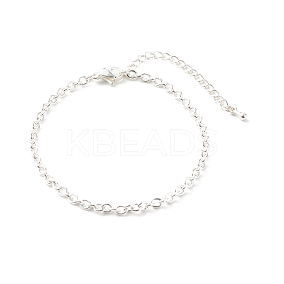 304 Stainless Steel Cable Chains Bracelets BJEW-JB06334-1