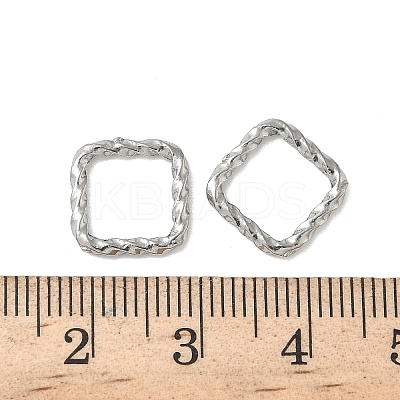 304 Stainless Steel Twisted Linking Rings STAS-L300-006D-P-1