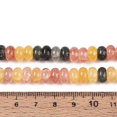 Glass Beads Strands X-GLAA-N059-5x8mm-31-1