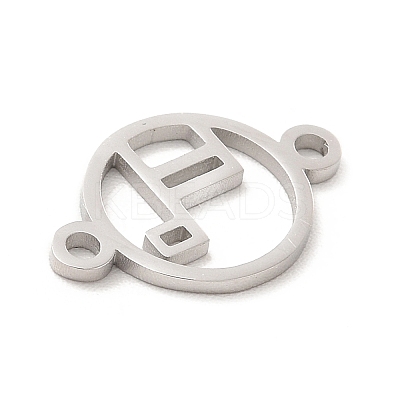 Non-Tarnish 304 Stainless Steel Connector Charms LS-STAS-A068-01A-P-1