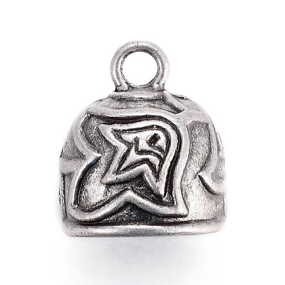 Tibetan Style Alloy Cord Ends TIBEP-19878-TAS-NR-1