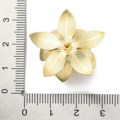 Rack Plating Brass Pendants With ABS Imitation pearls KK-S406-04G-A-1