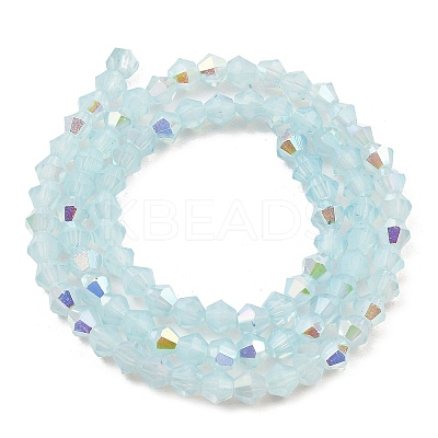 Baking Paint Glass Beads Strands X-DGLA-F029-J2mm-A07-1