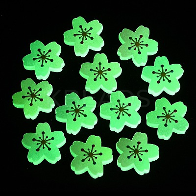 Luminous Printed Opaque Resin Beads RE-CBAC4C7-26-1