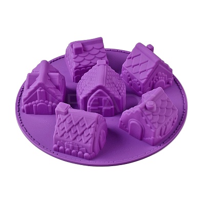 Round DIY Food Grade Silicone Mold DIY-K075-30-1