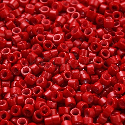 Baking Paint Glass Seed Beads SEED-S042-05A-33-1