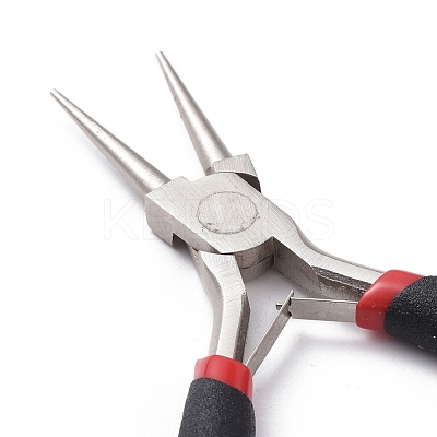5 inch Carbon Steel Rustless Round Nose Pliers for Jewelry Making Supplies P035Y-1-1