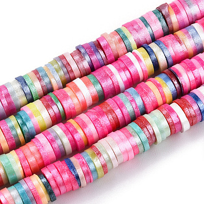 Handmade Polymer Clay Beads CLAY-TAC0006-03B-15-1