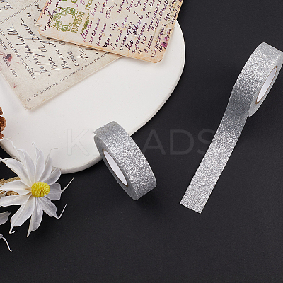 3 Rolls Glitter Foil Masking Tapes DIY-GF00007-47A-1