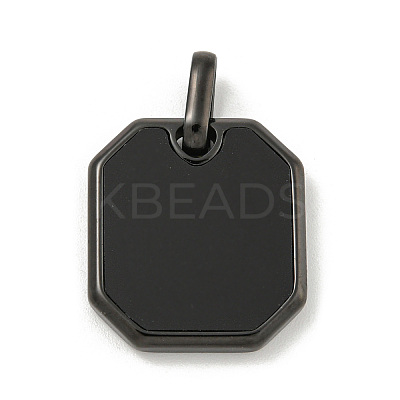 304 Stainless Steel Pendants STAS-F307-08EB-1