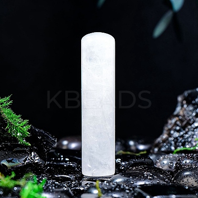Natural Quartz Crystal Column Display Decorations PW-WG55221-01-1