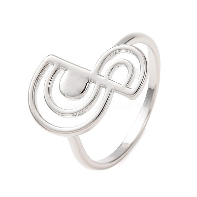 Brass Finger Rings for Women KK-CBA3D94-02P-1