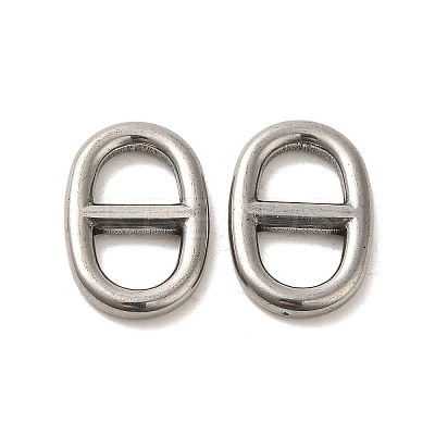 Non-Tarnish 304 Stainless Steel Buckle Clasps STAS-O006-01A-P-1