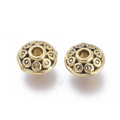 Tibetan Style Alloy Spacer Beads LS-GLF0725Y-NF-1