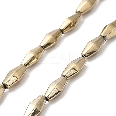 Electroplate Synthetic Magnetic Hematite Beads Strands G-E602-05A-1