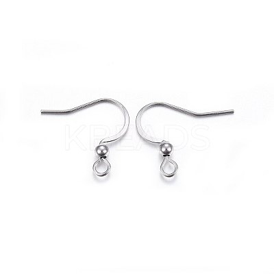 Tarnish Resistant 304 Stainless Steel French Earring Hooks LS-STAS-P210-18P-1