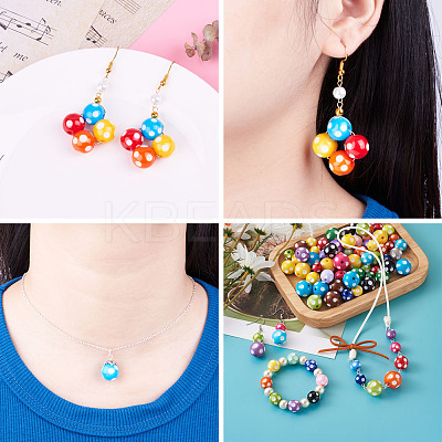 Opaque Resin Beads RESI-CW0001-05-1