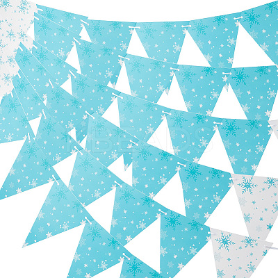 Paper Pennant Flags Banners FIND-WH0152-225-1