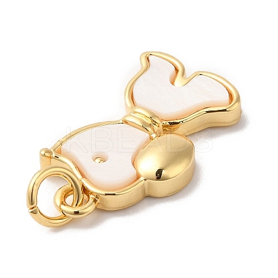 Rack Plating Brass Pendants X-KK-R144-04G-1