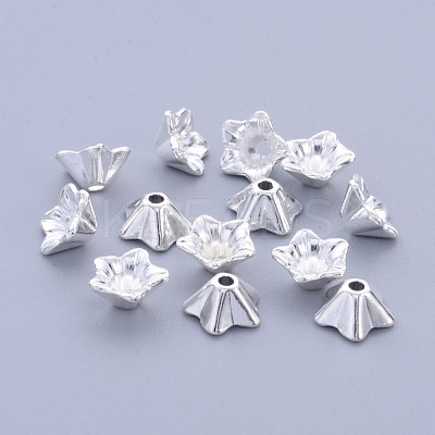 Tibetan Style Alloy Bead Caps LS-X-K08T9021-1