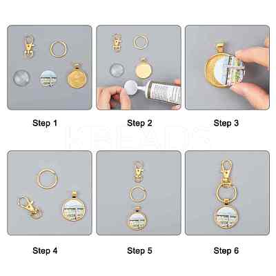 Tibetan Style Alloy Pendant Cabochon Settings TIBE-R295-055AG-LF-1