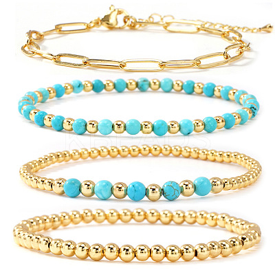 4Pcs Bohemian Style Bracelet Sets PO5191-3-1