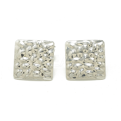 Non-Tarnish 304 Stainless Steel Stud Earring Findings LS-X-STAS-Q225-01A-1