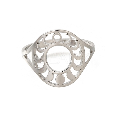 304 Stainless Steel Rings for Women RJEW-S238-11P-1