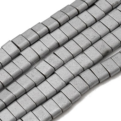 Electroplated Non-magnetic Synthetic Hematite Beads Strands G-C106-B01-08B-1