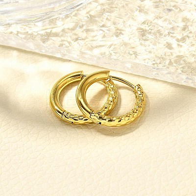 304 Stainless Steel Hoop Earrings for Women EJEW-M068-16B-G-1