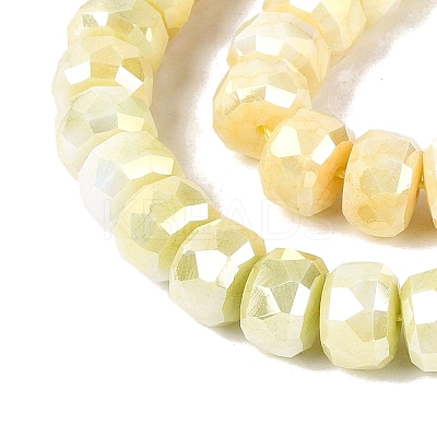 Anti-Tarnish Electroplate Glass Beads Strands GLAA-T025-10mm-11B-1