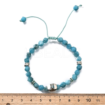 Brass Beaded Bracelets BJEW-Z094-03C-1