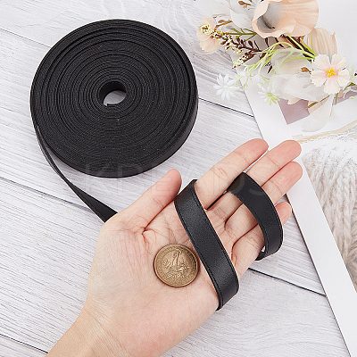 5M Flat Imitation Leather Cord LC-GF0001-05A-01-1