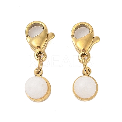 Ion Plating(IP) 316 Surgical Stainless Steel Pendant Decorations STAS-A097-04G-05-1