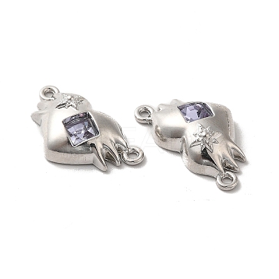 Alloy Connector Charms PALLOY-K001-089P-05-1